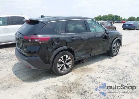 2021 Nissan Rogue Sv Fwd from USA, damaged, VIN 5N1AT3BA1MC734018